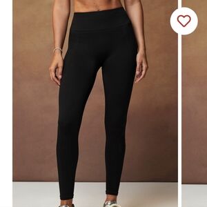 Fabletics Black Seamless High-Waisted Compressive Legging